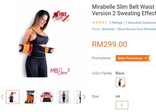 Mirabelle Slimming Belt