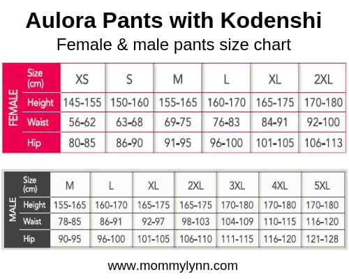 Aulora Pants Men sizes