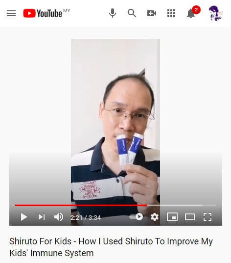Shiruto testimony video