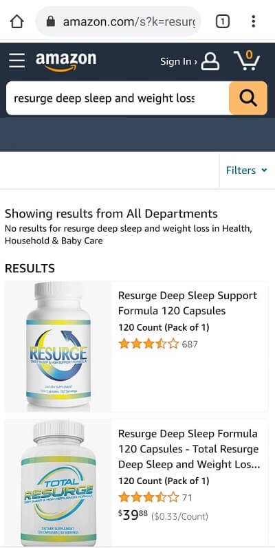 Resurge on Amazon.com