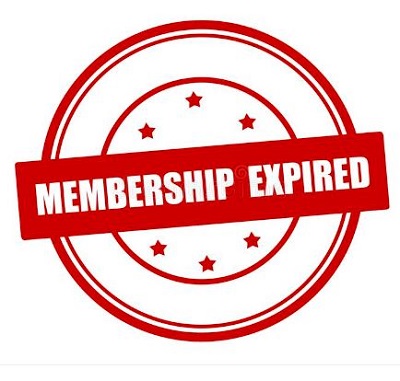 Membership expired