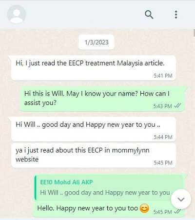 EECP Malaysia message
