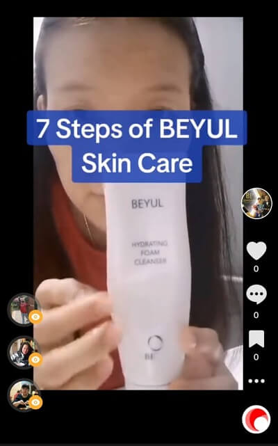 Beyul Skin Care routine video
