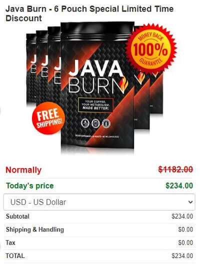 Java Burn Check Out