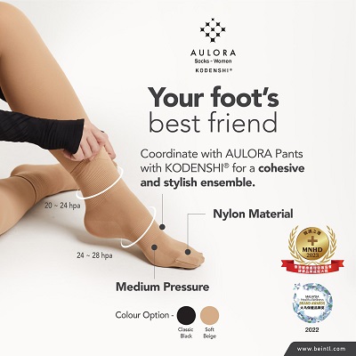 Aulora Sock wanita segmen tekanan