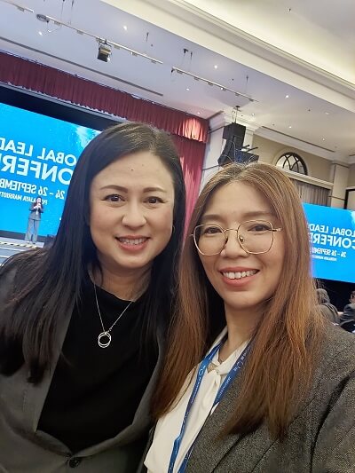 Mommy Lynn with BE Founder