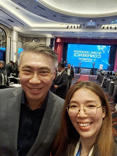 Mommy Lynn with BE International Founder