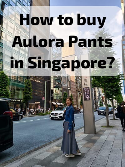 How to buy Aulora Pants in Singapore?