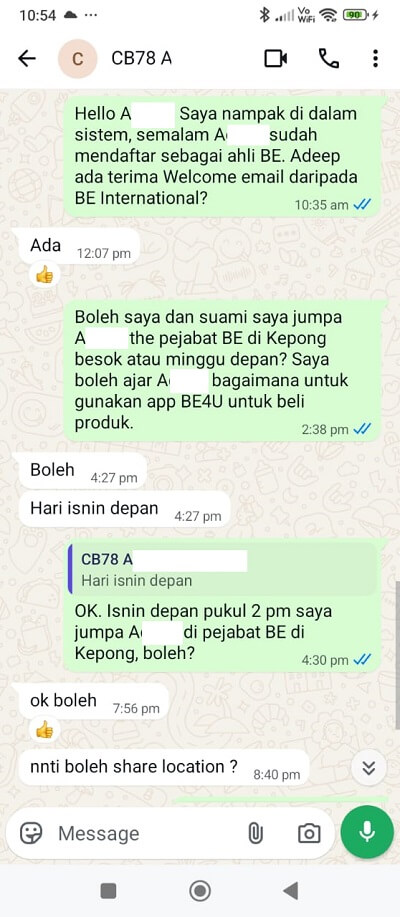 BE International Kepong Befil