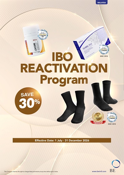 BE International IBO Reactivation