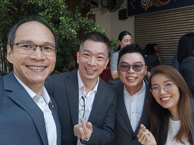 Mommy Lynn with  RCCA Sir Chua & RCCA Jet Tan
