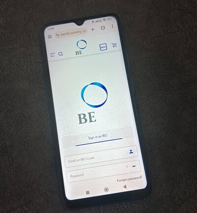 BE4U web application
