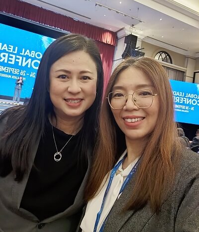 Mommy Lynn dengan Ho Huey Chuin